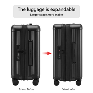 Ampio bagaglio <span class=keywords><strong>valigia</strong></span> PC Hardshell YKK cerniera telaio bagaglio di medie <span class=keywords><strong>dimensioni</strong></span> con Spinner ruote e separazione a secco bagnato - Product Image 5