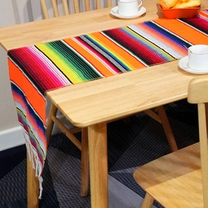 Decoraciones Mexicanas para Fiestas y Bodas, Flecos para <span class=keywords><strong>Mesa</strong></span> <span class=keywords><strong>de</strong></span> Comedor, <span class=keywords><strong>Caminos</strong></span> <span class=keywords><strong>de</strong></span> <span class=keywords><strong>Mesa</strong></span> <span class=keywords><strong>Mexicanos</strong></span> - Product Image 2