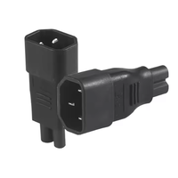 Adaptateur d'alimentation IEC320 C13 vers C14, convertisseur PDU UPS, 10A 250V, connecteur de prise AC mâle vers femelle à 3 broches, prise secteur pour rack de serveur