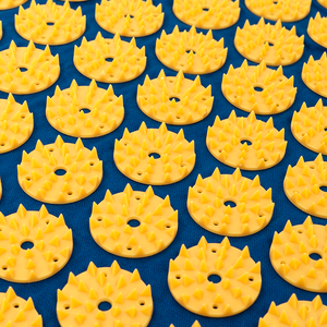 Üretici doğrudan tedarik akupressur matı pamuk büyük Yoga terapi akupunktur masaj matı ve yastık takımı - Product Image 6