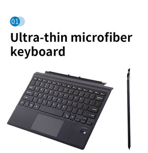 Miễn Phí Vận Chuyển 2020 Mini Bàn Phím Không Dây Với Touchpad Máy Tính Xách Tay Bàn Phím Đứng - Product Image 5