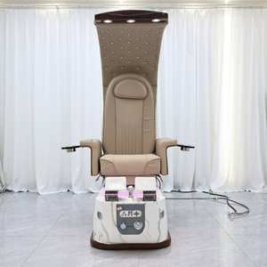 Chaise de pédicure électrique inclinable AY Luxurious Leather Nail Salon Equipment Human Touch Foot Care avec jet magnétique - Product Image 3