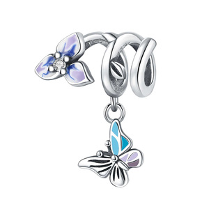 Nuevos pendientes de borla con forma de orquídea y mariposa, diseño original, lujo discreto, modernos y versátiles - Product Image 1