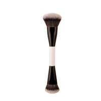 YDINI Professional et Hotsale Pinceau de maquillage à double extrémité Contour Foundation et Blush Brush avec cheveux synthétiques