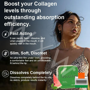 Suppléments de soins de santé Bande orale de biotine végétalienne Film oral de biotine naturelle Bandes orales de supplément de biotine végétalienne - Product Image 4