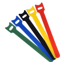 30PCS 50PCS 100PCS PACK Velcroes Attaches en nylon réutilisables à dos nu, attaches pour câbles, attaches auto-agrippantes, sangles Velcroes