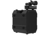 Haut-parleur directionnel portable CT/HC620 à son intense, LRAD 136 dB SPL de crête, portée de 800 m, dispositif acoustique longue portée, fonctionnalités de sauvetage
