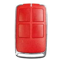 Télécommande de porte coulissante ou battante en plastique étanche multicolore à code fixe et code roulant 280-868 MHz