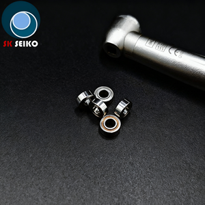 Roulement de remplacement SR144zz à une rangée, mini, haute vitesse, faible vibration, compatible avec la réparation de pièces à main de turbine dentaire NSK - Product Image 1