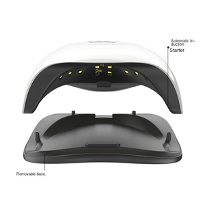 Lampe UV professionnelle pour ongles BLUEQUE V17 168W avec 36 LED pour un séchage rapide du vernis gel et la création de nail art DIY - Product Image 5