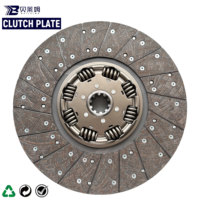 Disque d'embrayage de camion 430*240*50.8-10, plaque d'embrayage robuste pour transmission de camion lourd, pièces de rechange noires, garantie 12 mois