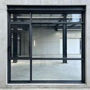 Porte coulissante en aluminium Deioux avec verre trempé feuilleté, résistante aux impacts d'ouragan, insonorisée, étanche, résistante aux intempéries - Product Image 1