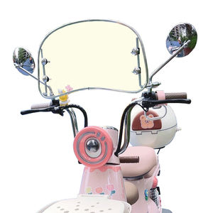 Espejo Retrovisor de Gran Angular de Aleación de Aluminio Plateado de Alta Calidad y Rendimiento para Motocicletas Eléctricas - Product Image 6