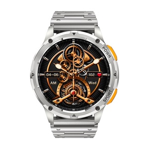 New Smartwatch ak59 với dây đeo thép ngoài trời 1.43inch AMOLED hiển thị 400mAh lớn pin sức khỏe theo dõi giấc ngủ thông minh đồng hồ - Product Image 2