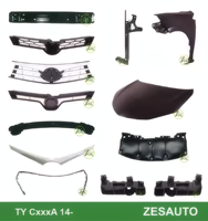 Nuevas Piezas de Carrocería para Automóviles de Taiwán, Delanteras Izquierda/Derecha, Ajuste Universal, Marca ZESAUTO, Garantía de 6 Meses