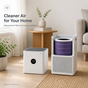 Filtre de remplacement compatible avec le purificateur d'air <span class=keywords><strong>Xiaomi</strong></span> <span class=keywords><strong>Mi</strong></span> 3C, 3H, 3, 2C, 2H, <span class=keywords><strong>2S</strong></span> Pro, pièces de rechange M8R-FLH - Product Image 2