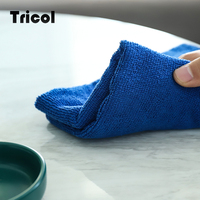 Serviette de polissage en microfibre durable et lavable, sans peluches, haute absorption, réutilisable, pour le nettoyage de plusieurs surfaces