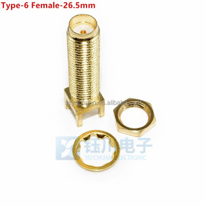 Alésage intérieur Positive Foot <span class=keywords><strong>Plugin</strong></span> Connecteurs RF Connecteurs coaxiaux-KE Femelle 20.5mm - Product Image 3