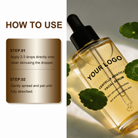 Sérum facial au collagène et à la Centella Asiatica, ampoule liquide 100 ml, apaise les peaux sensibles, revitalise, léger, non collant, OEM