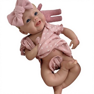 Poupées réalistes de 18 pouces, corps souple, grandes poupées pour filles, peinture 3D, peau de bébé, comme une poupée reborn pour tout-petits, jouets - Product Image 1