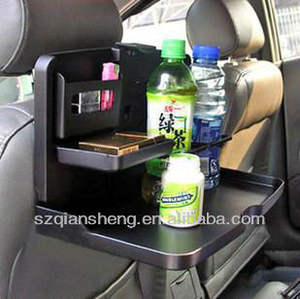 حامل مشروبات قابل للطي متعدد الوظائف ، مقعد خلفي لكرسي السيارة ، صينية طعام للسفر بالسيارة - Product Image 3
