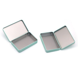 Nhỏ Kim Loại Bản Lề Hộp Thiếc Bao Bì Kẹo Bạc Hà Trang Điểm Lưu Trữ Di Động Vuông <span class=keywords><strong>Tin</strong></span> Quà Tặng Trường Hợp Tùy Chỉnh <span class=keywords><strong>Tin</strong></span> Có Thể/Hộp - Product Image 4