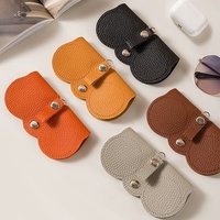 Nouvelle Pochette de Rangement pour Lunettes et Bijoux, Étui Portable pour Lunettes de Soleil avec Clip, Housse de Protection Tendance Luxe Léger pour la Maison