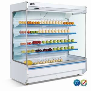 Supermarché Ouvert Utilisé <span class=keywords><strong>Vitrine</strong></span> Réfrigérée <span class=keywords><strong>Boisson</strong></span> Fruits Légumes Réfrigérateur - Product Image 2