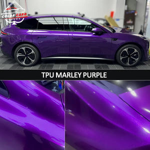 Rouleau d'autocollant en vinyle de protection de voiture coloré anti-rayures <span class=keywords><strong>Film</strong></span> protecteur de peinture auto-cicatrisant TPU PPF - Product Image 2