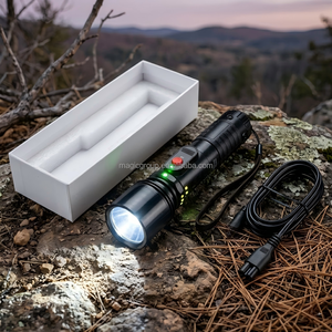 105 Super Bright Long Shot White LED Tactical Flashlight with <b>Remote</b> Switch for Outdoor Use Durable Promotional Flashlight - Product Image 3