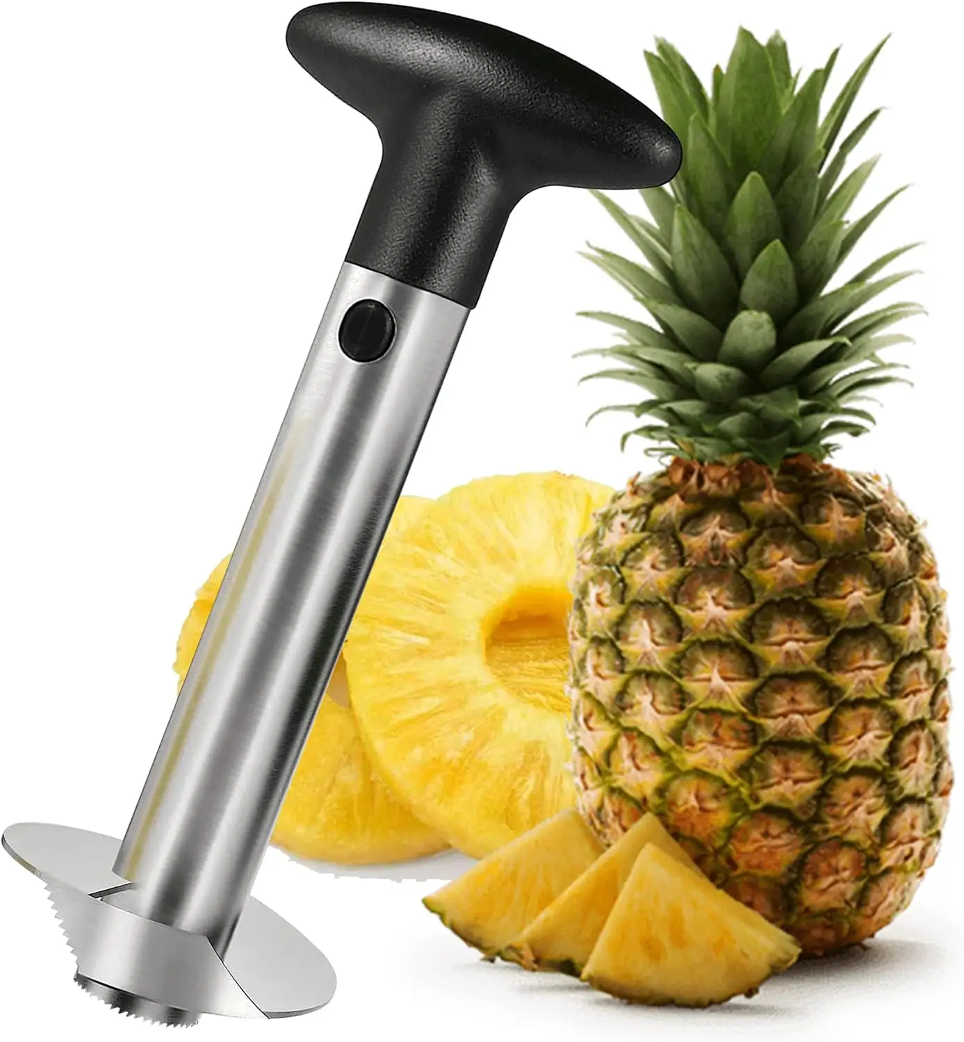 Coffret cadeau de couteaux à fruits outils en acier inoxydable coupe-ananas éplucheur éplucheur d'ananas