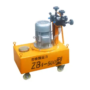 ZB4-500 ZB4-600 ZB6-600 süper yüksek basınçlı öngerilmeli hidrolik elektrikli YAĞ POMPASI