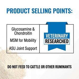 Equine Joint Powder <strong>Glucosamine</strong> Chondroitin MSM ASU Boswellia <strong>Horse</strong> Joint Supplement Equine Health <strong>for</strong> <strong>Horses</strong> - Product Image 5