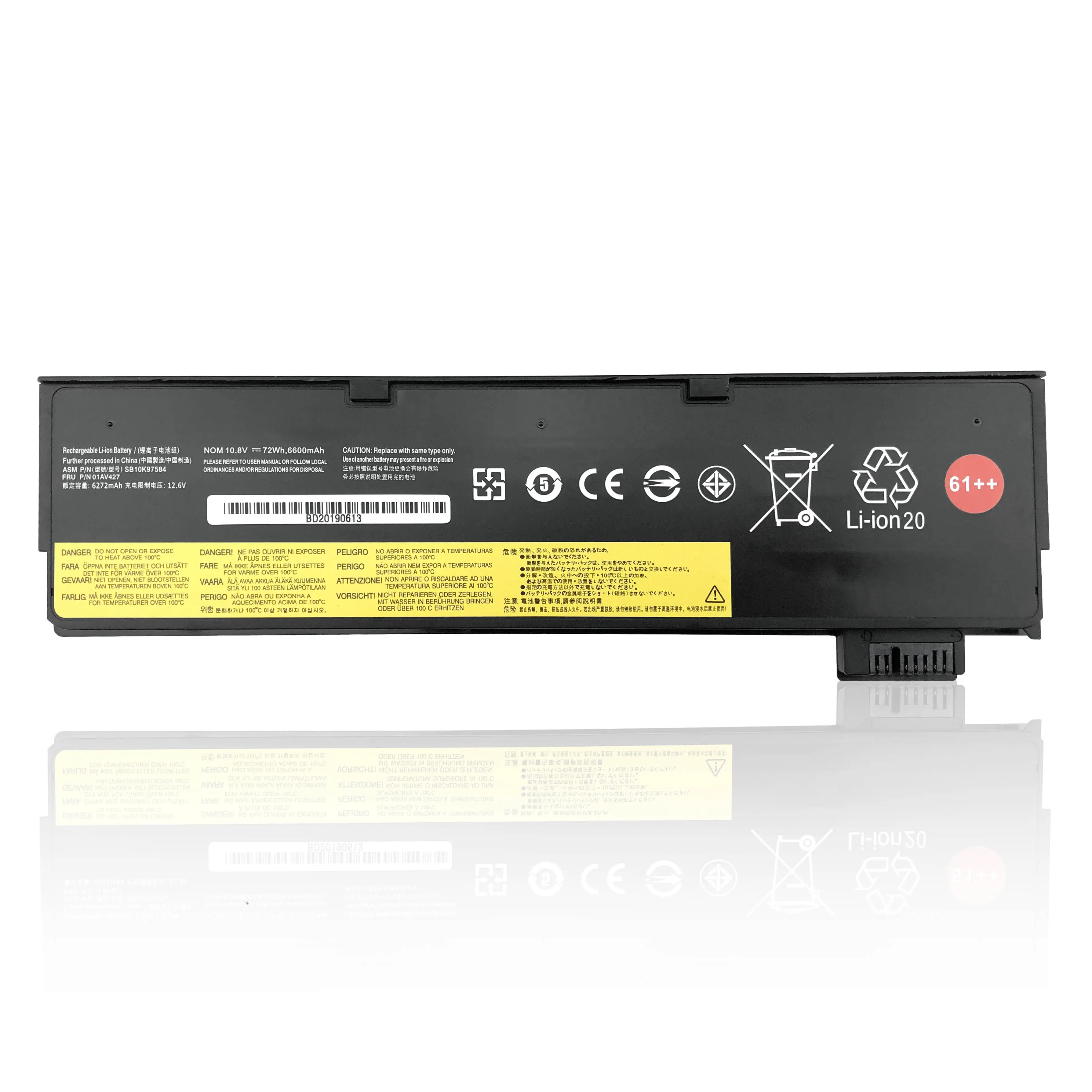 01AV425 01AV427 01AV428 Replacement Laptop Notebook Battery for Lenovo Thinkpad A475 T470 T480 T570 T580 TP25 Laptop Battery