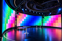 Écran LED flexible à verrouillage rapide pour la location, idéal pour les événements scéniques, les concerts et les salons professionnels