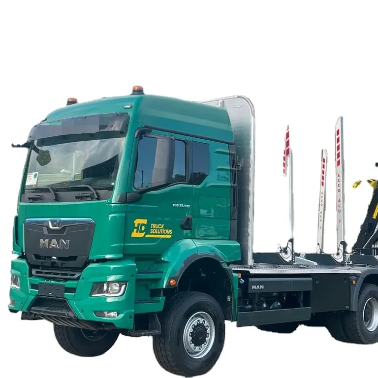 2023 MAN TGS 33.510 LOGLIFT 165 Z rallentatore 6 x6 MP3 ribaltabile Howo autocarro a cassone in vendita prezzo 6x4 8x4 motore Diesel di liquidazione