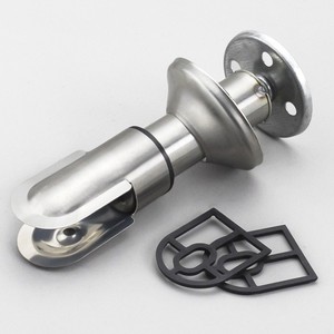Patas de Soporte de Acero Inoxidable 304, Base Ajustable para Accesorios de Hardware de Divisiones de Baños Públicos - Product Image 4