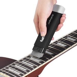 Outil de nettoyage de cordes de guitare Kit d'entretien de cordes de feutre de lubrification Outil de Luthier pour guitare électrique acoustique basse - Product Image 6