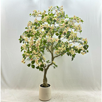 Nouvelle Arrivée Plante Artificielle Arbre à Fleurs Triangulaire Aménagement Paysager Intérieur Extérieur