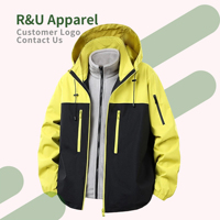 Veste de sport d'extérieur pour l'escalade - Veste légère coupe-vent multicolores tendance et décontractée