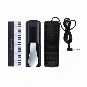 Pédale de sustain universelle pour piano, interrupteur au pied pour clavier numérique, accessoires pour orgue électronique et synthétiseur MIDI, portable et durable - Product Image 1