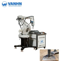Machine de soudure laser de bras robotique de haute qualité pour l'échafaudage en acier de tube