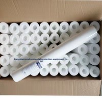 Cartouche filtrante en coton PP de 40 pouces pour le traitement de l'eau industrielle, précision de 5 microns, fabriquée en Chine ; livraison gratuite