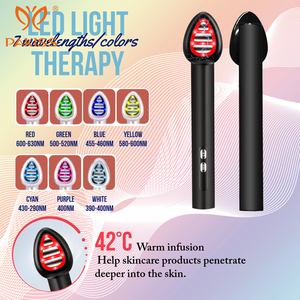 PAKISS แท่งนวดรอบดวงตา 7 สี พร้อม EMS ไมโครเคอร์เรนท์ ระบบสั่นสะเทือนความถี่สูง ประคบร้อน 42 องศาเซลเซียส ชาร์จผ่าน USB วัสดุ ABS สแตนเลส - Product Image 4