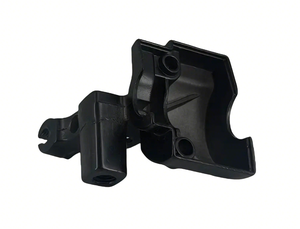 Кронштейн зеркала заднего вида для мотоцикла и блок управления дроссельной заслонкой, алюминиевый, черный, простая установка для GN150, CG150, SY150, ZJ150, HJ150 - Product Image 4