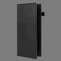 Porte-reçus en cuir PU de haute qualité, porte-factures lumineux pour restaurant