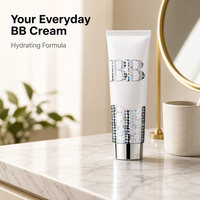 Tube BB Cream Kapasitas Besar Melembapkan Tahan Lama Semua Jenis Kulit Beige Muda Beige Alami Tan Sedang Madu Tua OEM Grosir