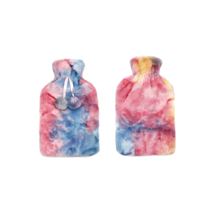 Bouteilles d'eau chaude en caoutchouc naturel de 2000ml avec couverture en fourrure de luxe - Product Image 3