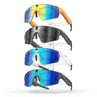 Lunettes Intelligentes IA L805 avec Caméra 8MP, Lunettes de Protection Robustes et Durables, Lunettes de Vol, Lunettes de Cyclisme Extérieures Anti-Vent compatibles ChatGPT