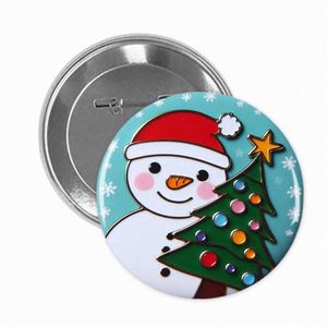 Proveedor Mayorista de Botones Personalizados con Logotipo, Estilo Pin, para Navidad, DIY - Product Image 2